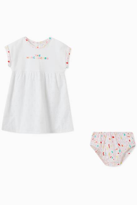 hover state of Broderie Anglaise Dress & Bloomer Set  