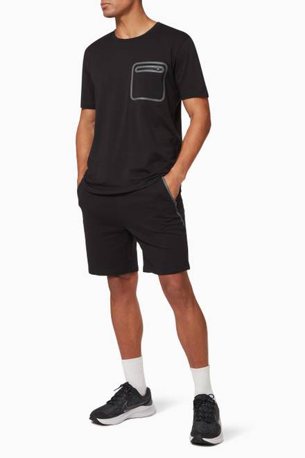 hover state of Zurich Lounge Shorts in Cotton   