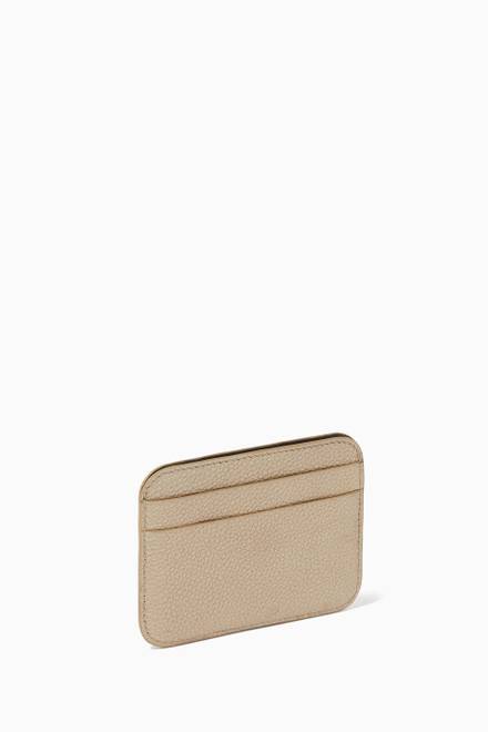 hover state of Cash Cardholder in Grained Leather       