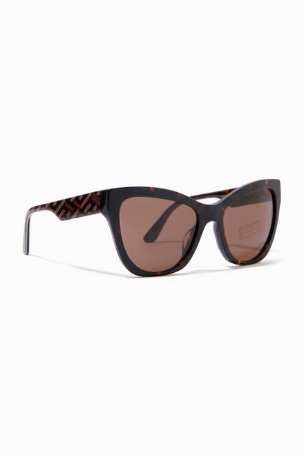hover state of Cat Eye Sunglasses in Acetate  