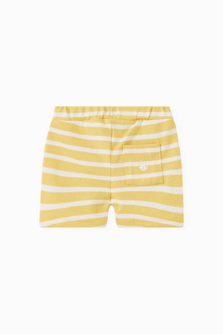 hover state of Striped Shorts in Jersey 