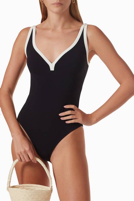 hover state of Maria One-piece Swimsuit in Stretch Nylon 