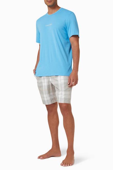 hover state of Pyjama Shorts in Cotton  