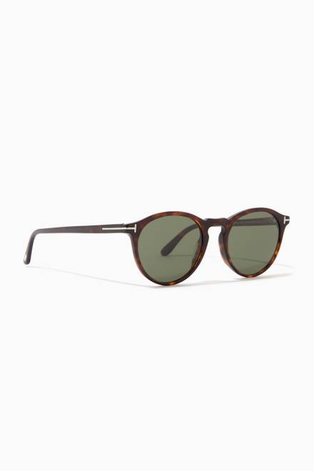 hover state of Round Sunglasses in Acetate    
