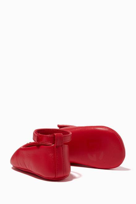 hover state of DG Capri Ballet Flats in Nappa Leather