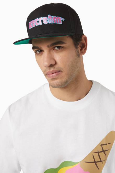 hover state of Logo Baseball Cap in Cotton