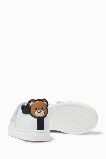 hover state of Teddy Bear Sneakers in Leather 