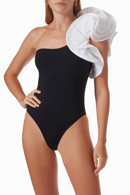 hover state of Carmen One-piece Swimsuit in Stretch Nylon