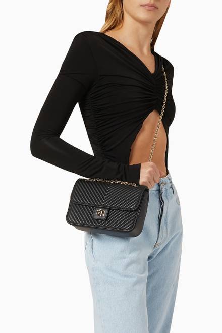 hover state of Pop Star Crossbody Bag in Leather
