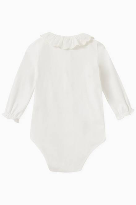 hover state of Ruffles Bodysuit in Cotton