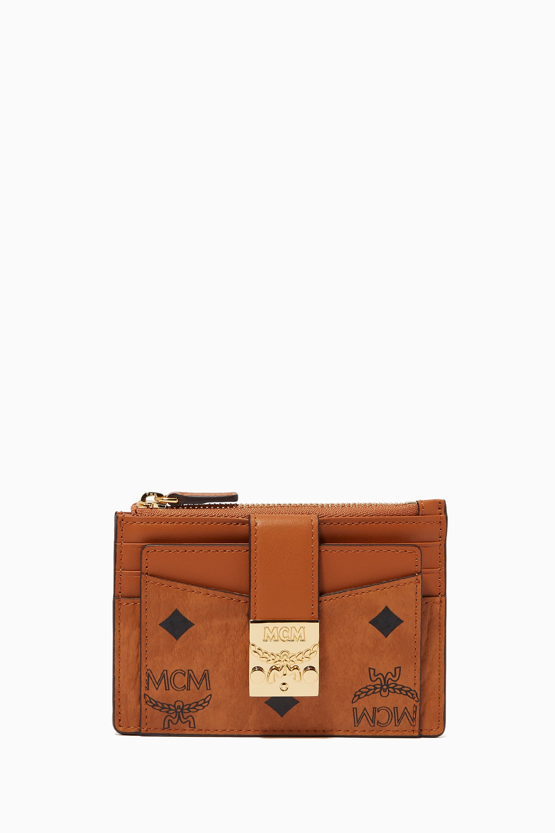 mcm patricia zip card case