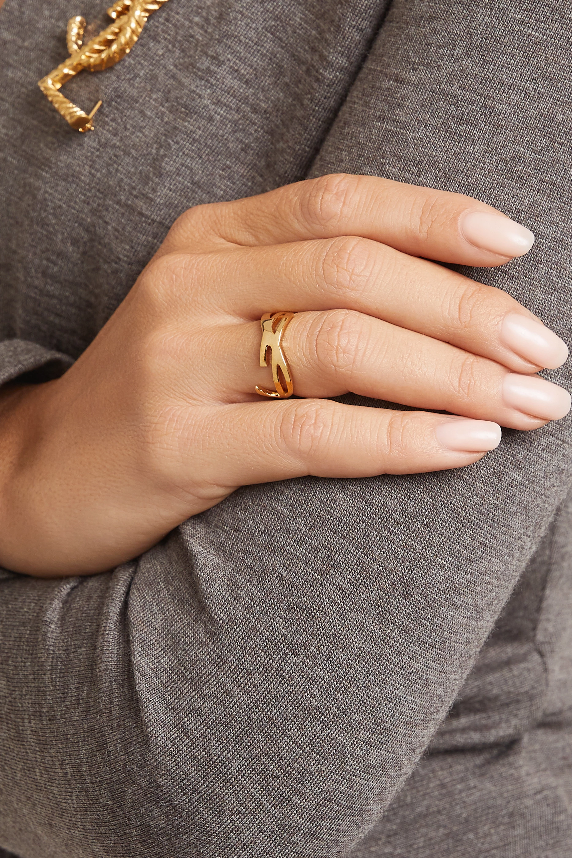 SAINT LAURENT OPYUM オピウム ツイスト リング 指輪